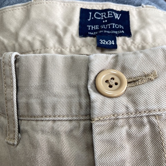 J. Crew Tan Sutton Chinos - Picture 2 of 4